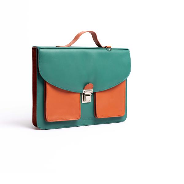 Louison vert et corail